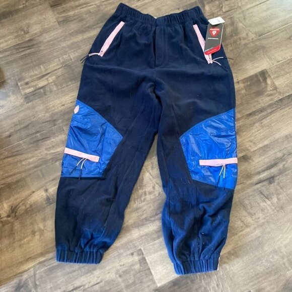 NWT Free People Movement Trailhead Trekkin Pants Blue Fleece Sz M - Picture 2 of 8